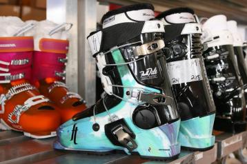 2014 Full Tilt Soul Sister Blue Size 25.0 Women's Ski Boots 