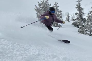 Boot tester Kori Coggin enjoying the payoff of patience, Spring 2026