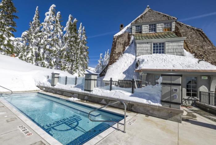 Timberline's updated hot tub and pool facility is hard to beat