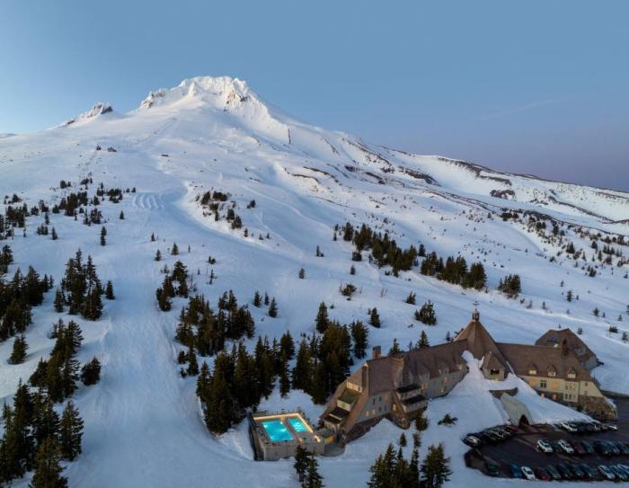 Timberline offers a vast amount of spring skiing terrain